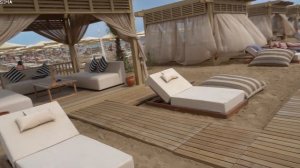 Liu Resorts 5* 2022. Beach. ЛИУ резорт. Пляж.