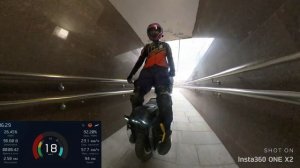 Впечатления о моноколесе KingSong S18 Molicel и Begode T4 Samsung 50e