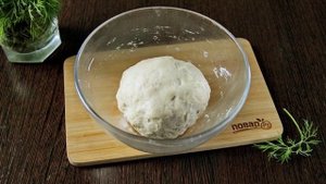 Лепешки с укропом