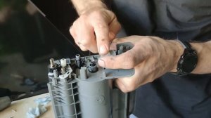 How to refill Brother TN-3430, TN-3480 toner cartridge.