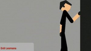 Psychopath Hunt (Game Over / Bad Ending) - Stick Nodes Horror Animation