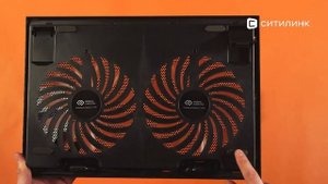 Обзор подставки для ноутбука Digma D-NCP170-2, 17", 390х270х27 мм | Ситилинк