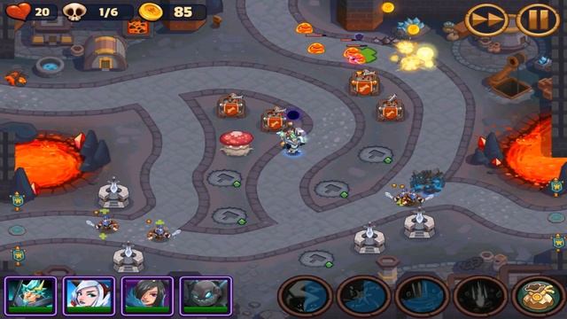 Realm Defense Awaken. Yan unlock Platinum, rank 6, three Mages. TD Games смотреть онлайн