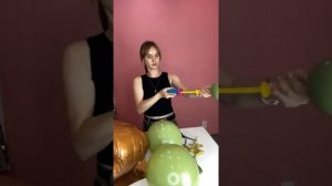 Как надуть фигуру на полянке из набора с ОЗОН