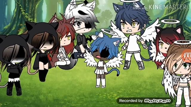 Гача лайф/песенный батл/демоны и ангелы/Мичийээнэ Керемясова смотреть онлайн