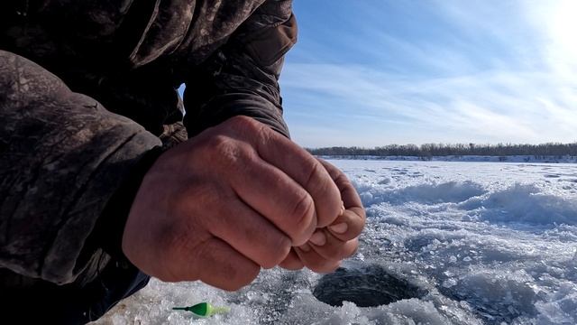 Рыбалка на поплавок 13 Февраля.Ловля сарги на удочку..