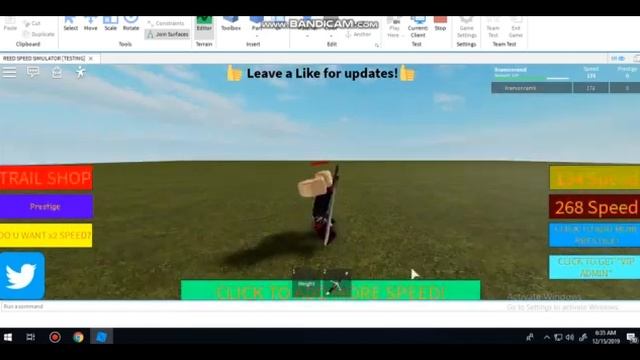 ROBLOX HOW TO MAKE SPEED SIMULATOR IN ROBLOX STUDIO [EASY] UNCOPYLOCKED | 2022 смотреть онлайн