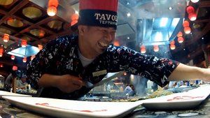 ЯПОНСКИЙ РЕСТОРАН. TEPPANYAKI. ПОВАР-ВИРТУОЗ. ШОУ. ВОСТОЧНЫЙ УЖИН.