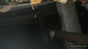 Прочистка канализации в подвале.