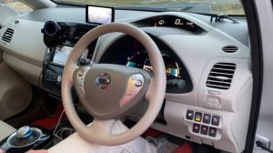 Как изменить язык приборной панели Nissan Leaf с японского на английский