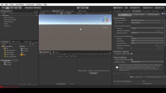 Создание 3D игры в Unity. #2 Интерфейс ч.2 смотреть онлайн