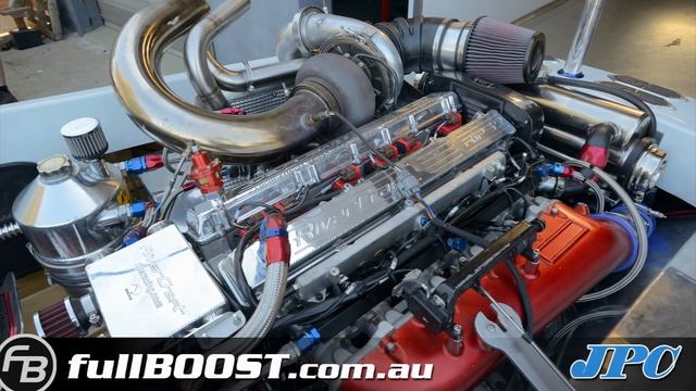 Nissan turbo Ski Boat start-up ~ Rivercraft Racing смотреть онлайн