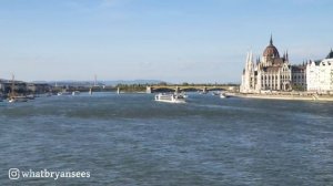 The Danube from The Szechenyi Chain Bridge, Budapest