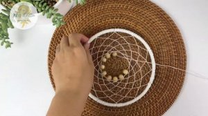 DIY MACRAME TUTORIAL | HOW TO MAKE MACRAME DREAMCATCHER