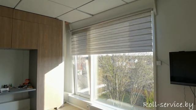 Рольшторы день-ночь с электроприводом смотреть онлайн