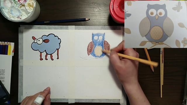 Рисуем из фигур. Геометрические фигуры. Поэтапное рисование. смотреть онлайн