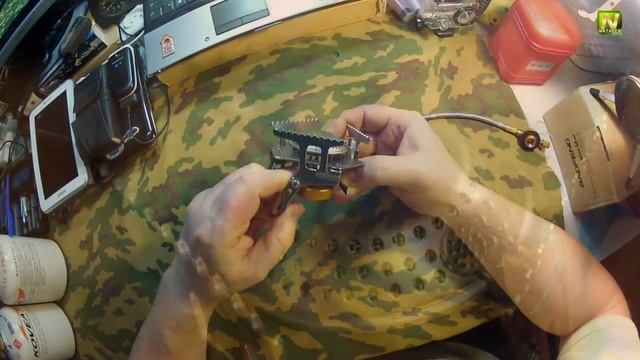 [Natalex] Походная газовая горелка "ЛOTU"... смотреть онлайн