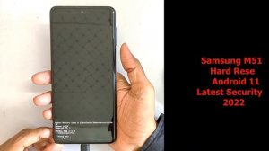 Samsung M31 Hard Reset Android 12 || Samsung M51 Pattern Unlock 2022