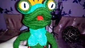 Вязание крючком - царевна лягушка