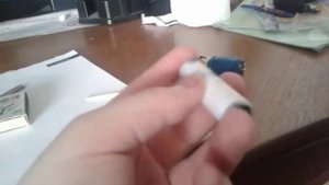 Мини "костёр" из спичек