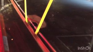 Ремонт сложных сколов на крыше.