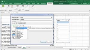 Como armar un ranking de datos en Power Pivot