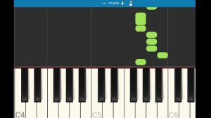 Лунтик - титры на пианино.