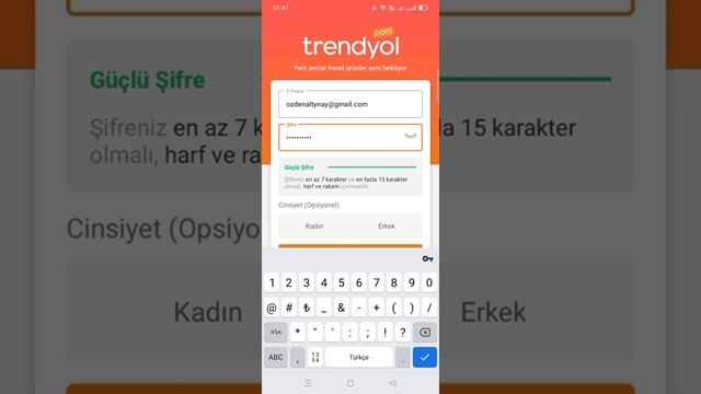 Trendyol регистрация. Как зарегистрироваться. Трендиол турецкий сайт интернет магазин