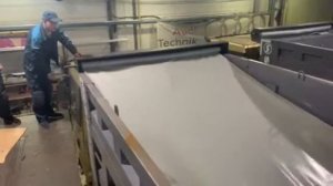 Полог с системой скручивания на марку автомобиля Shacman