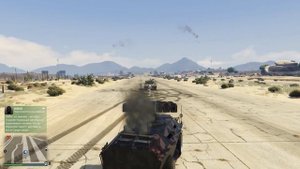 БТР VS ТАНК GTA ONLINE ( BTR VS RHINO) ✅