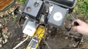 Мотоблок ХЁТЕР 7000 испытания после простоя под дождём месяц