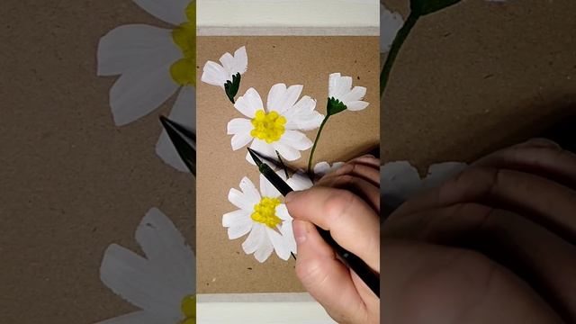 Как нарисовать открытку за пять минут гуашью. Пошаговый мастер-класс по рисованию. ??? смотреть онлайн