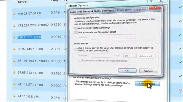 How to setup proxy server in Internet Explorer browser смотреть онлайн