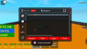 Muscle Simulator exploit script | Roblox (Arceus x)