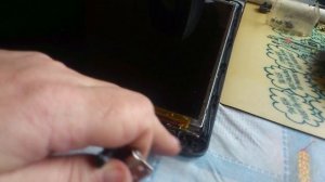 Acer 5620 ослабление петель и ремонт крышки экрана