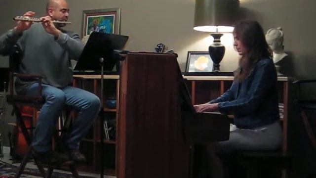 Flute and Piano Larghetto by Benedetto Marcello (1686-1739) смотреть онлайн