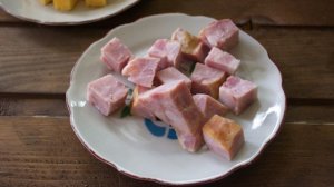 Канапе с ветчиной
