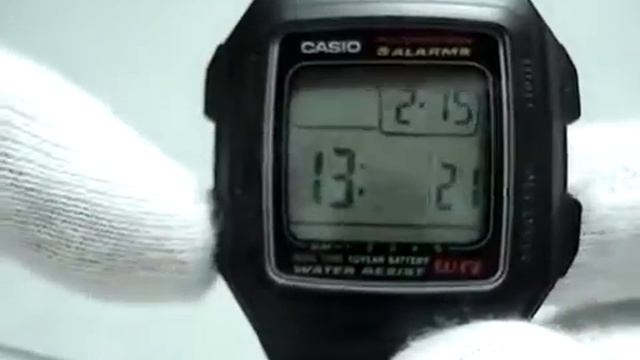 Настройка Casio F-201WA инструкция по управлению смотреть онлайн