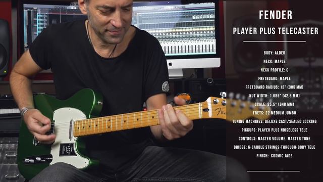 Fender Player Plus Telecaster - Sound Demo (no talking) смотреть онлайн