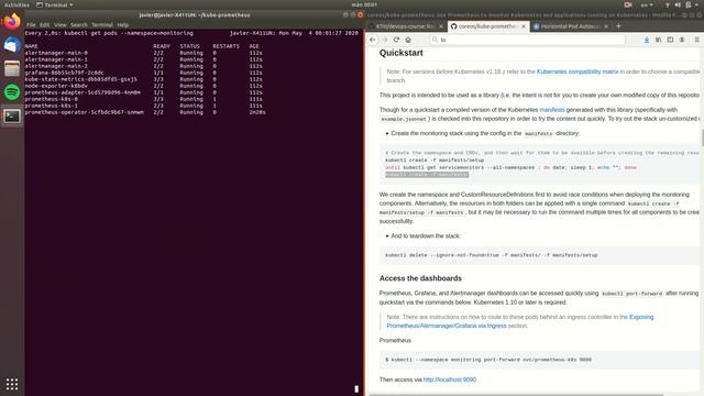 Kubernetes Autoscaling with Visualization смотреть онлайн