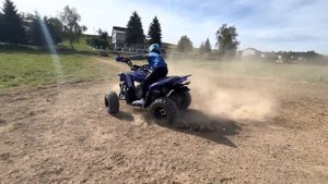 Yamaha YFM 90 drift