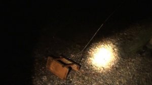 Ночные браконьеры на хариуса сплавными сетями.