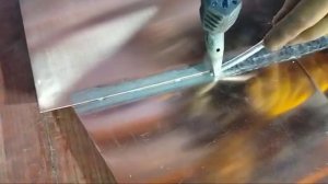 Пайка фальцевой кровли