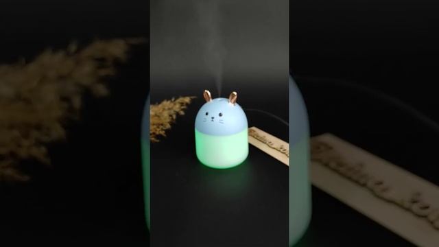 Увлажнитель котик Мини Арома-диффузор Humidifier Meng Chong USB ультразвуковой | Зволожувач повітря