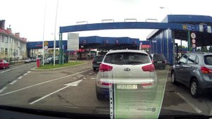 Border crossing Poland |autotrip Russia -Spain |пересечение границы Польши |на машине в Испанию 2017