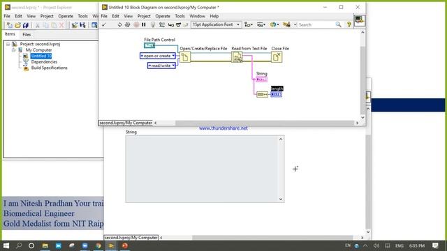 Create Application file (.exe) Using LabVIEW (Example 4)