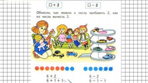 Страница 84 Задание вверху – Математика 1 класс (Моро) Часть 1