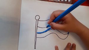 ??Как нарисовать флаг РОССИИ/детям