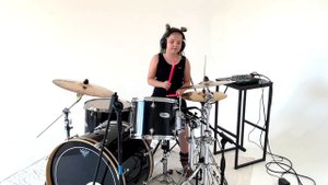 Drummers United 2022, Назарова Анна Алексеевна, 8 лет, Архангельск, RHCP - Can't Stop, фанк-рок