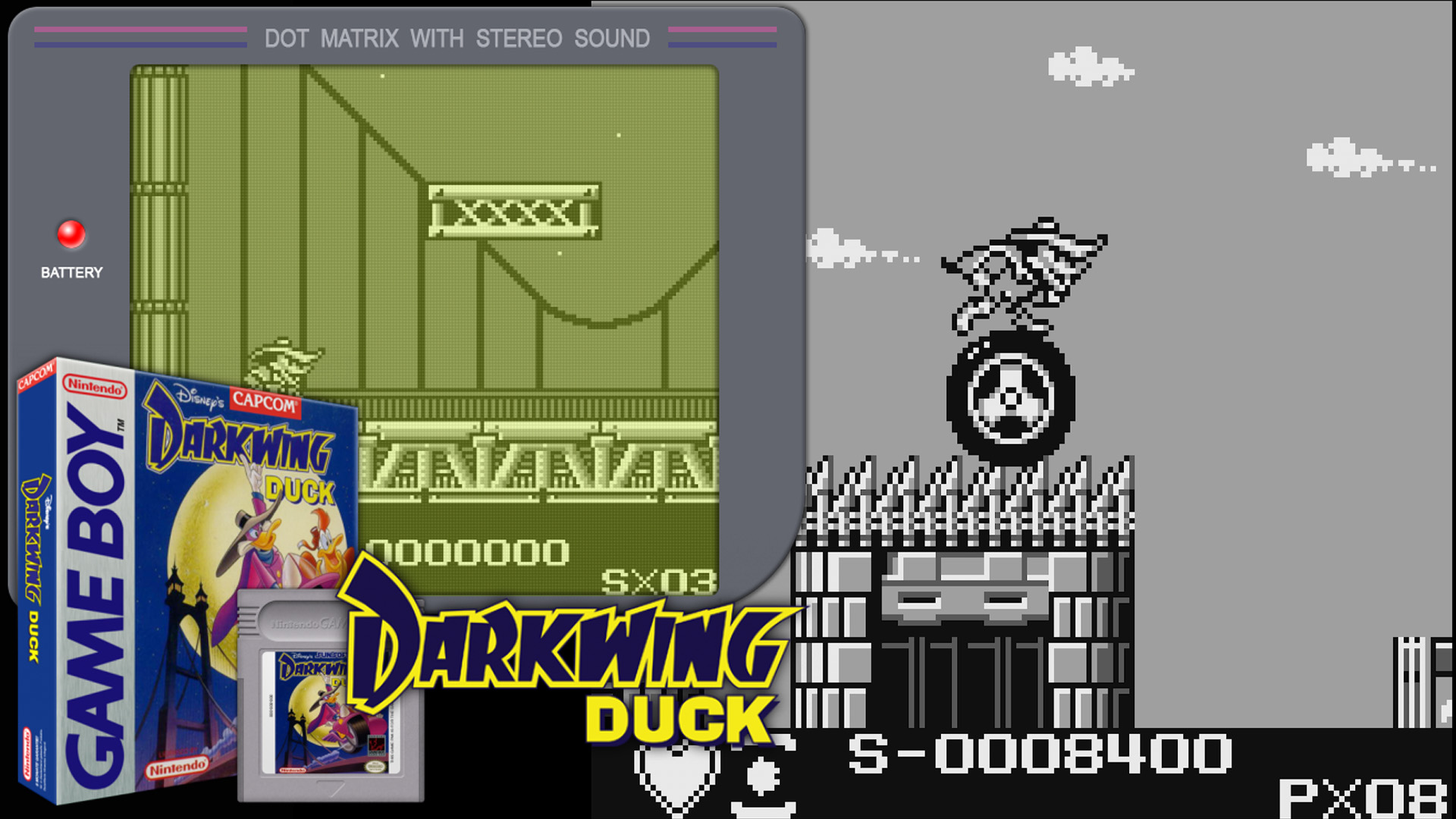 Darkwing Duck на Game Boy прохождение - Darkwing Duck on Game Boy walkthrough